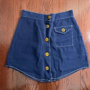 ZARA DENIM SKIRT